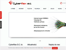 Tablet Screenshot of cybermax.pl